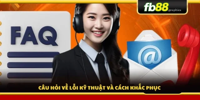Các lỗi kỹ thuật thường gặp khi sử dụng FB88